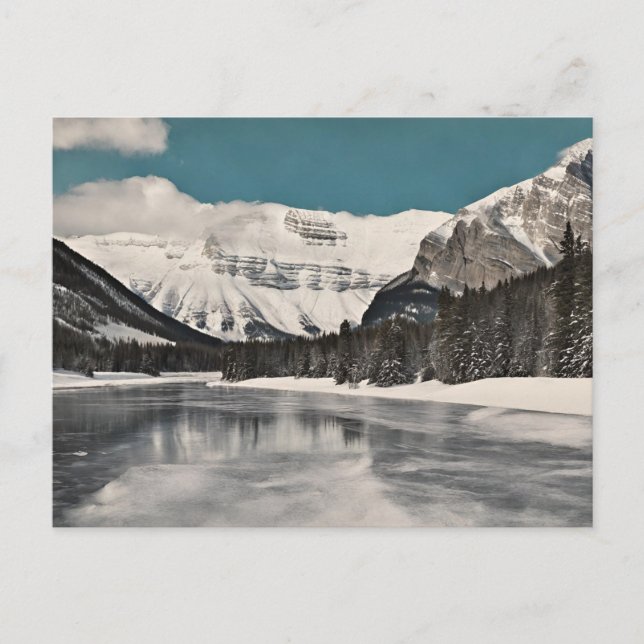 Banff (1) vykort (Framsida)