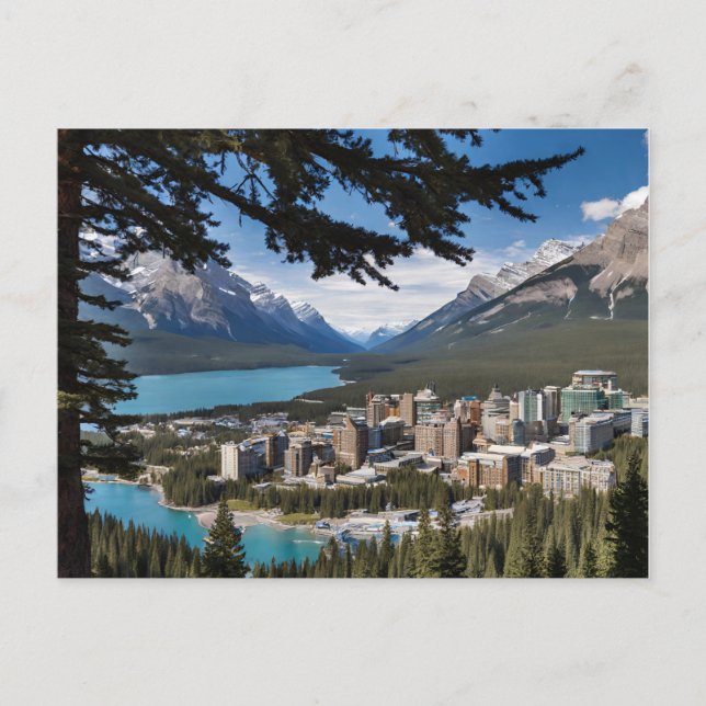 Banff (3) vykort (Framsida)