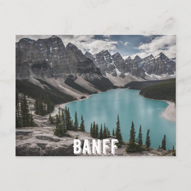 Banff (5) vykort (Framsida)