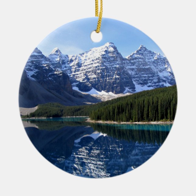 banff-675 julgransprydnad keramik (Framsidan)