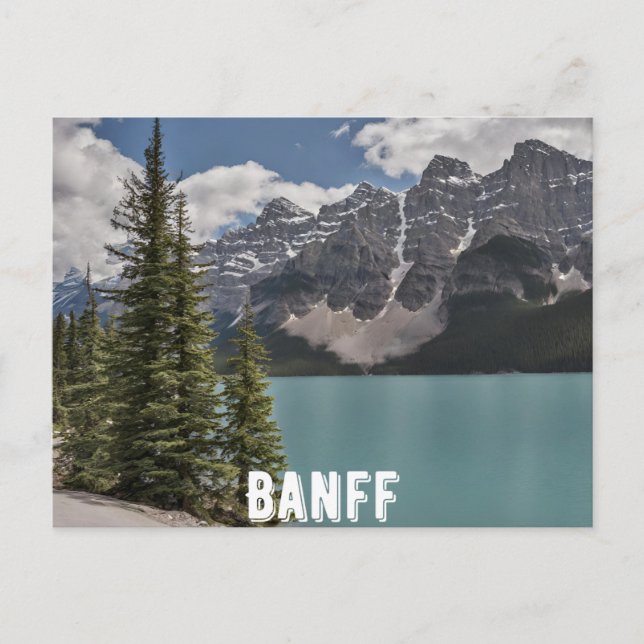 Banff (7) vykort (Framsida)