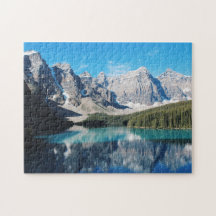 Banff Alberta Canada utomhus Jigszle Puzzle