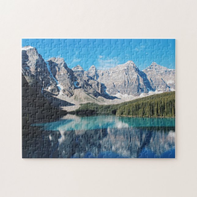 Banff Alberta Canada utomhus Jigszle Puzzle Pussel (Horisontell)