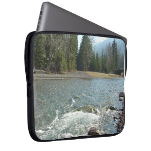 Banff Alberta Kanada, kanadensisk nationalpark Laptop Fodral