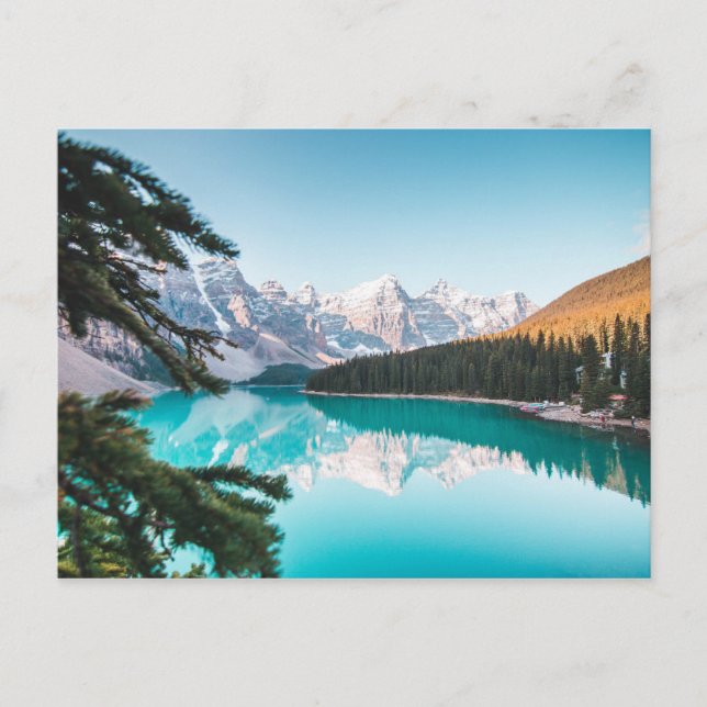 Banff Alberta Kanada Vykort (Framsida)