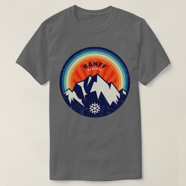 Banff Alberta T Shirt (Design framsida)
