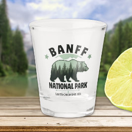 Banff Bear and Forest Design - Nature Lover Gift 