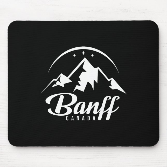 Banff Canada Ski Resort Skiing Snowboarding Musmatta (Framsidan)