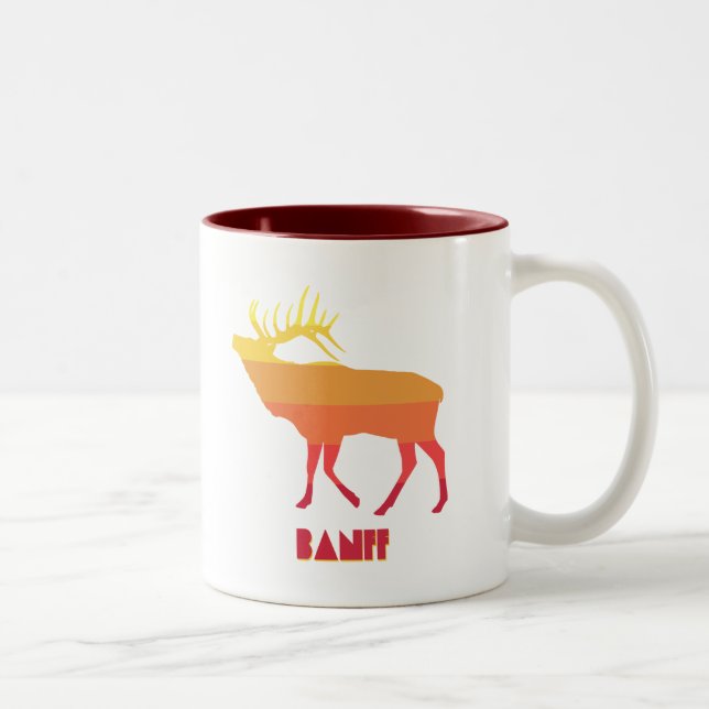 Banff Elk Två-Tonad Mugg (Höger)