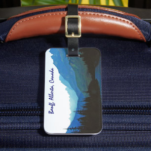 Banff Jasper Blue Bagagebricka