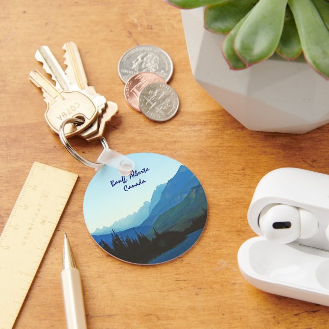 Banff Jasper Blue Nyckelring (Skrivbord)