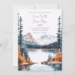 Banff Kanada Klippiga bergen Inbjudningar