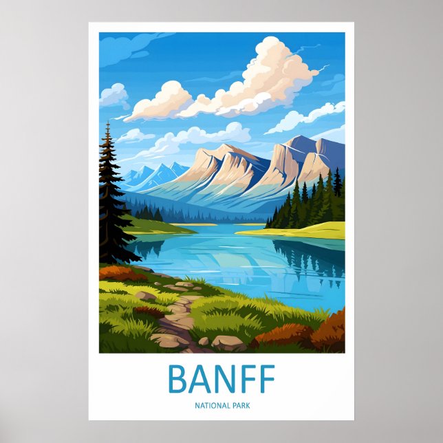 Banff National Park 1 Poster (Framsidan)