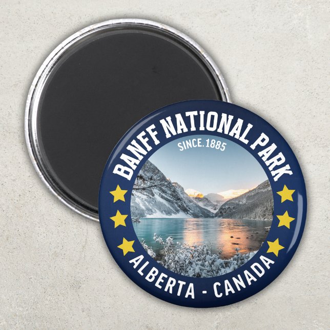 Banff National Park Alberta Canada Magnet (Skapare uppladdad)