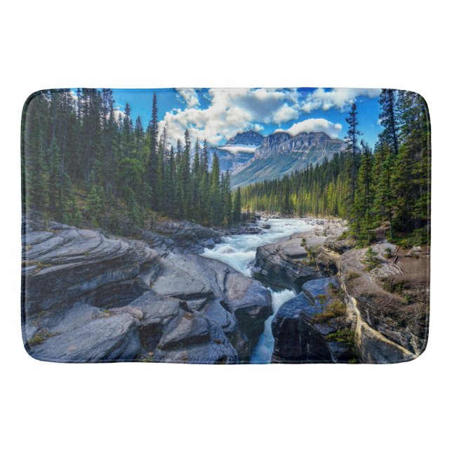 Banff National Park Alberta Kanada Badrumsmatta (Framsidan)