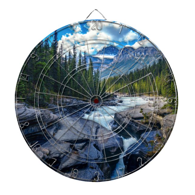 Banff National Park Alberta Kanada Darttavla (Framsidan)