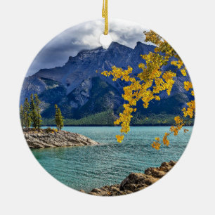 Banff National Park, Alberta, Kanada Julgransprydnad Keramik