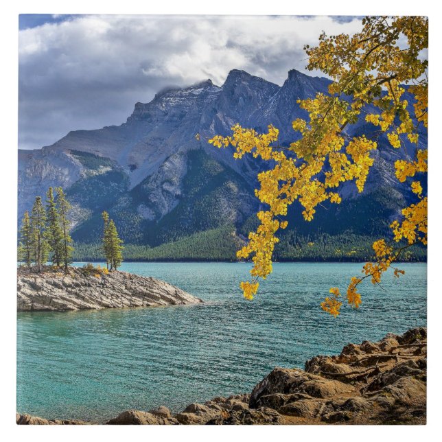 Banff National Park, Alberta, Kanada Kakelplatta (Framsidan)