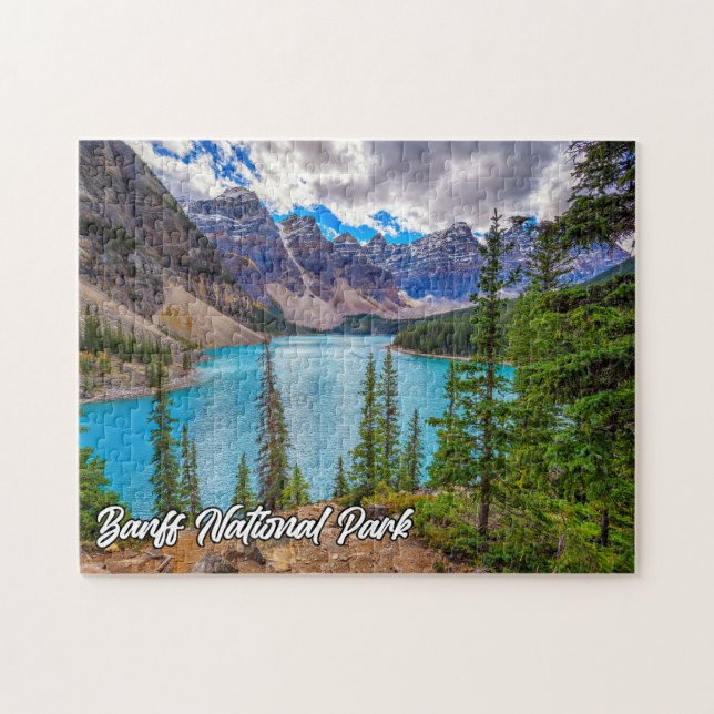 Banff National Park, Alberta, Kanada Pussel (Horisontell)