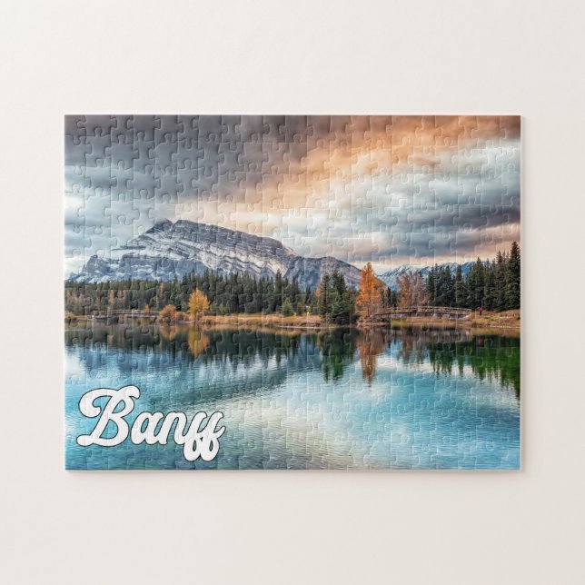 Banff National Park, Alberta, Kanada Pussel (Horisontell)