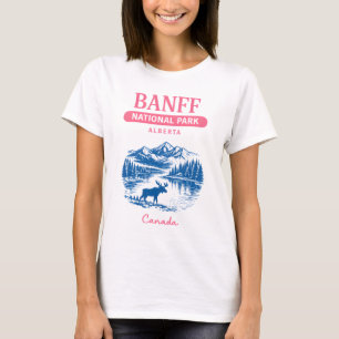 Banff National Park Alberta Kanada Söt Pastell  T Shirt