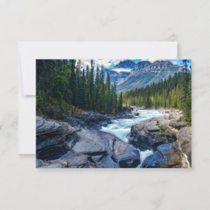 Banff National Park Alberta Kanada Tack Kort
