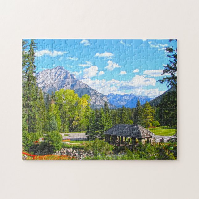 Banff National Park Alberta. Pussel (Horisontell)