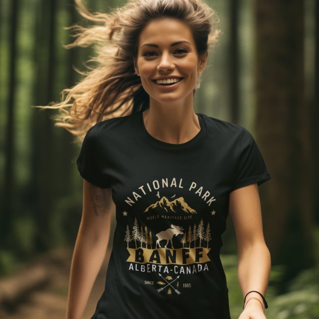 Banff National Park Beautiful Landscape T Shirt (Skapare uppladdad)