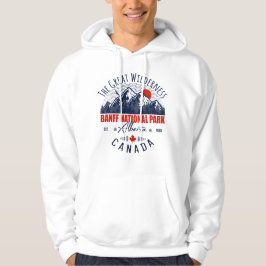 Banff National Park Canada Rocky mountains Hoodie