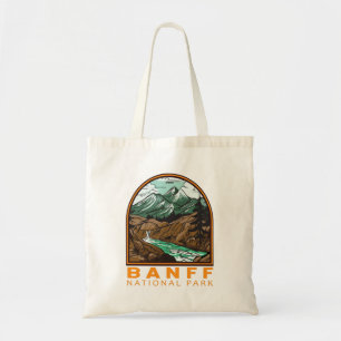 Banff National Park Canada Travel Vintage Tygkasse