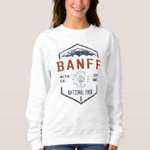 Banff National Park Canada Vintage Distress  T Shirt