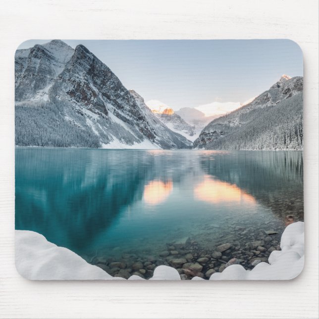 Banff National Park, Canada Winter Scene Musmatta (Framsidan)