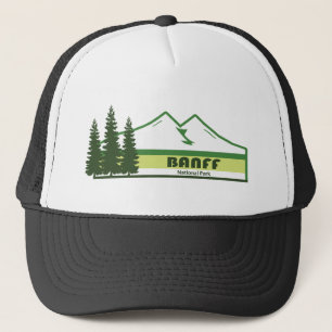 Banff National Park Grönt Rand Keps