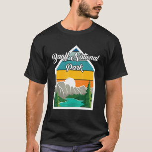 Banff National Park Kanada Alberta Nature Camping T Shirt