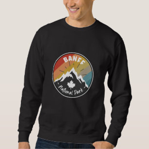 Banff National Park Kanada Lång Ärmad Tröja
