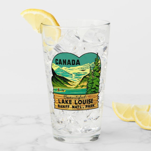 Banff National Park, Kanada - Pint Glass Glaskopp (Framsida Ice)