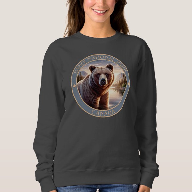 Banff National Park Kanada T Shirt (Framsida)
