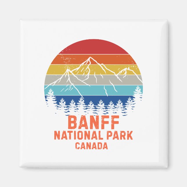 Banff National Park Magnet (Framsidan)