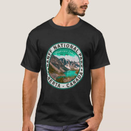 Banff National Park Moraine Sjö Alberta Kanada T Shirt