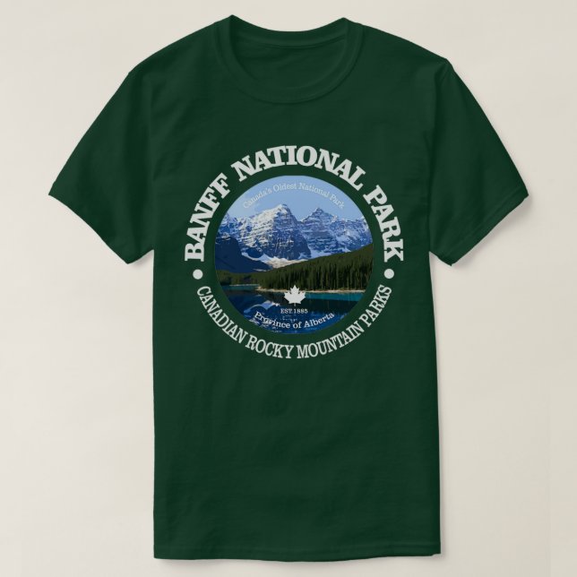 Banff National Park NP T Shirt (Design framsida)