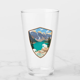 Banff National Park Pint Glass Glaskopp