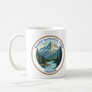 Banff National Park Retro Kaffemugg