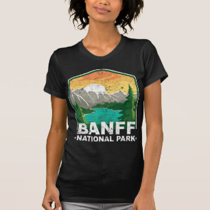 Banff National Park Sjö Louise Canada Vintage T Shirt