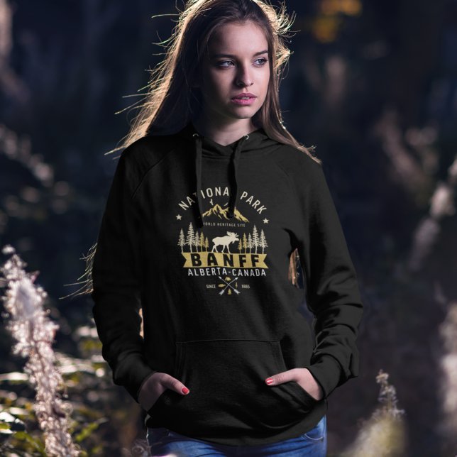 Banff National Park Vintage Landscape T Shirt (Skapare uppladdad)