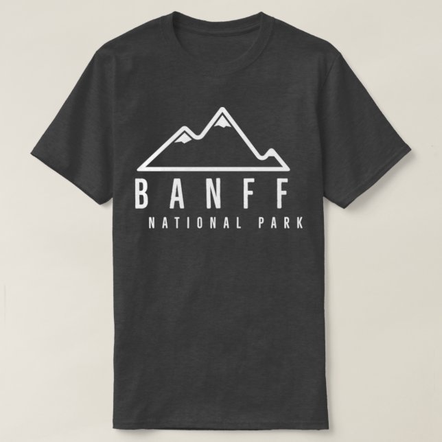 Banff nationalpark 2 t shirt (Design framsida)