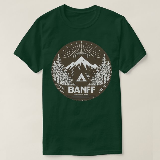 Banff nationalpark 64 t shirt (Design framsida)