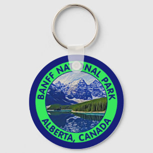 Banff nationalpark, Alberta, Kanada Nyckelring
