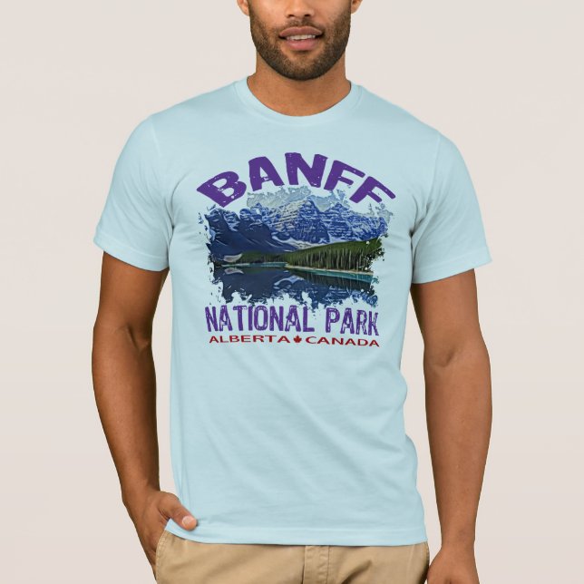 Banff nationalpark, Alberta Kanada Tee (Framsida)