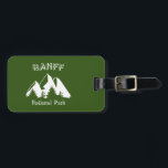 Banff nationalpark bagagebricka<br><div class="desc">Med platser som Sjö Louise och Moraine Bow Banff nationalpark i Alberta är Kanadas äldsta nationalpark och grundades 1885.</div>