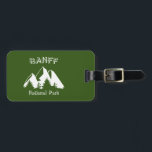 Banff nationalpark bagagebricka<br><div class="desc">Med platser som Sjö Louise och Moraine Bow Banff nationalpark i Alberta är Kanadas äldsta nationalpark och grundades 1885.</div>